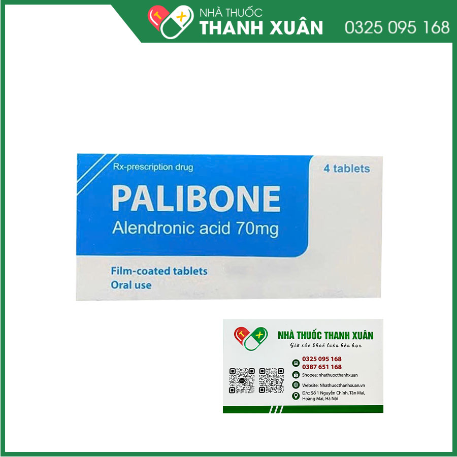Palibone thuốc điều trị và phòng ngừa loãng xương ở nam giới và phụ nữ sau mãn kinh